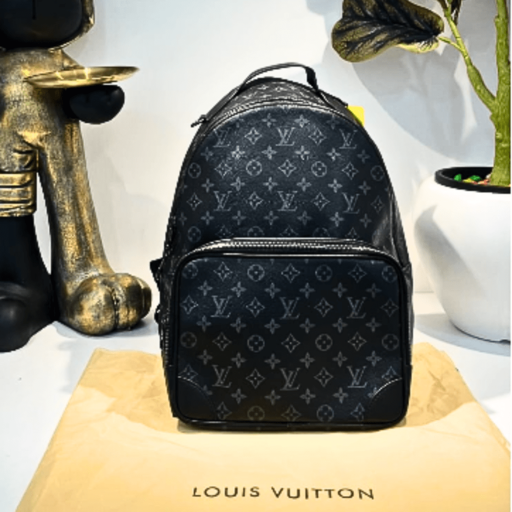 🎒 Luxury Monogram Backpack – Premium Designer Style