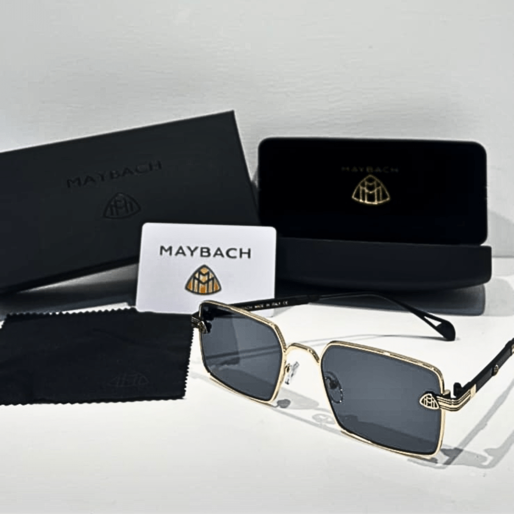 Maybach Luxury Square Sunglasses – Premium Designer Eyewear