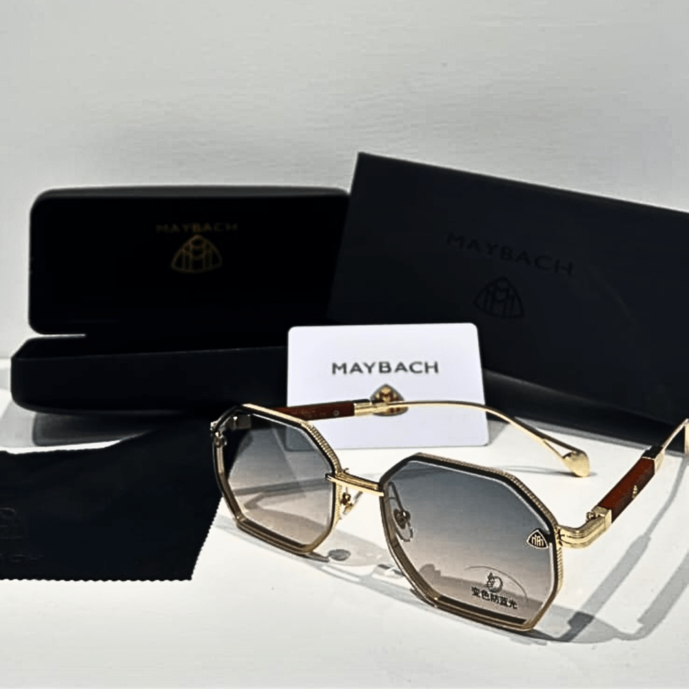 Maybach Luxury Geometric Sunglasses – Premium Designer Eyewear